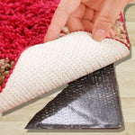 protections anti dérapantes adhésives réutilisables tapis triangles noir blanc rouge beige bleu