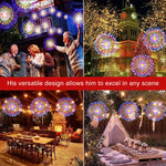 guirlande lumineuse solaire 90 150 200 leds multicolore étoiles moderne extérieur festive noël patio