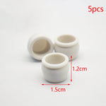 accessoires poupée miniature pot fleur blanc motifs floraux classiqueDecoration maison poupéeSimulation meublesSET5pièces