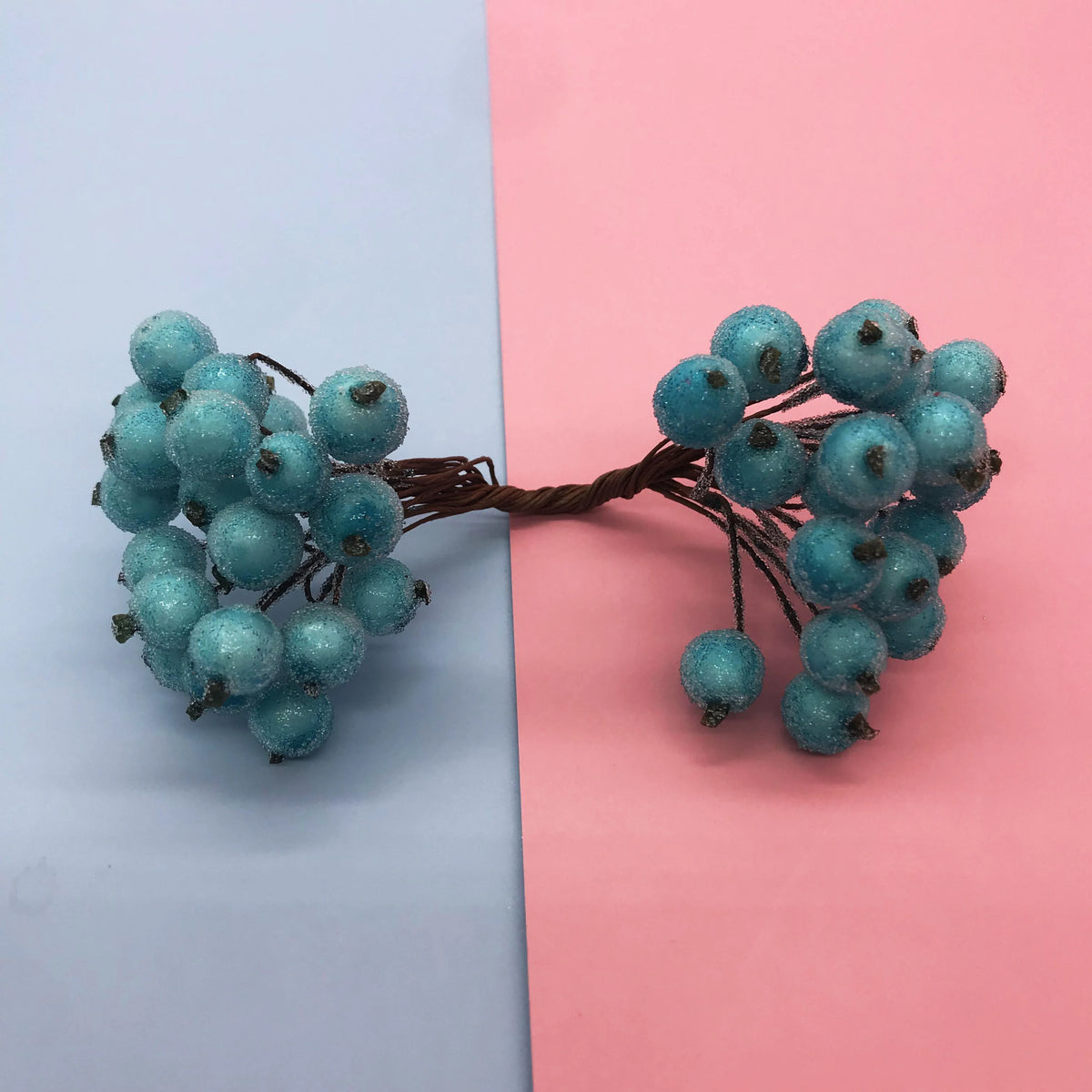 décoration noël guirlande artificielle boules rondes rouge bleu blanc marron naturel intérieur 40 pièces