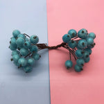 décoration noël guirlande artificielle boules rondes rouge bleu blanc marron naturel intérieur 40 pièces