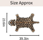 tapis moderne rose tigre polyester antidérapant imperméable salon chambre voyage