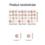 stickers muraux moderne violet rose vert stickers auto adhésifs chambre enfants deco moderne circles