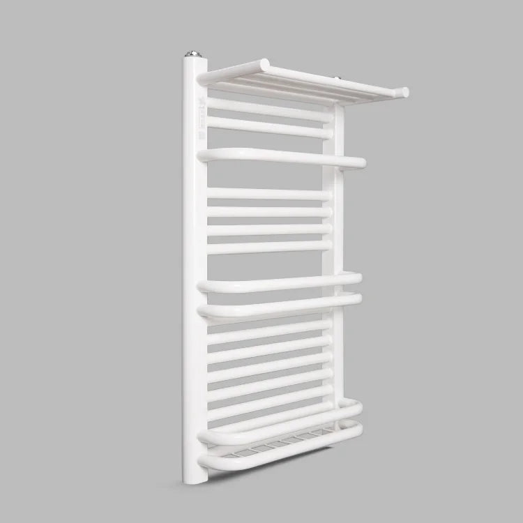 radiateur sèche serviettes acier moderne mural noir blanc durable minimaliste