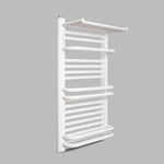 radiateur sèche serviettes acier moderne mural noir blanc durable minimaliste