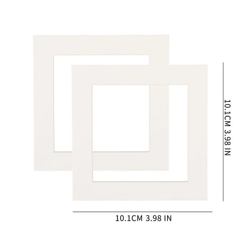 passe partout rectangulaire blanc papier cadre photo décoration intérieure œuvre d'art classique