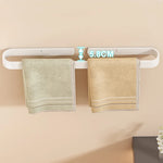 porte sabots mural adhésif moderne texture mat blanc bleu clair rose pâle