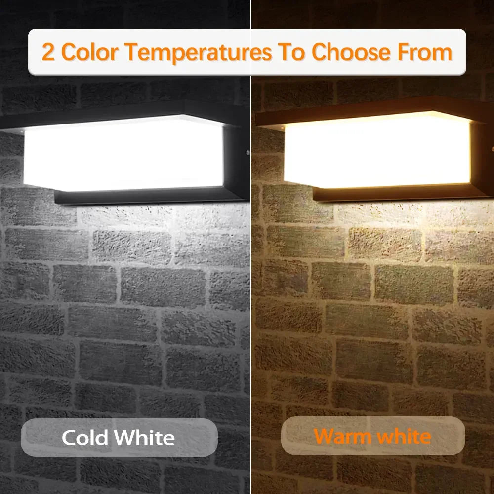 lampe murale led moderne noire diffuseur blanc opaque minimaliste chambre salon