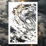 stencil blanc motif floral moderne peinture murale scrapbooking coloriage gaufrage album cartes papier