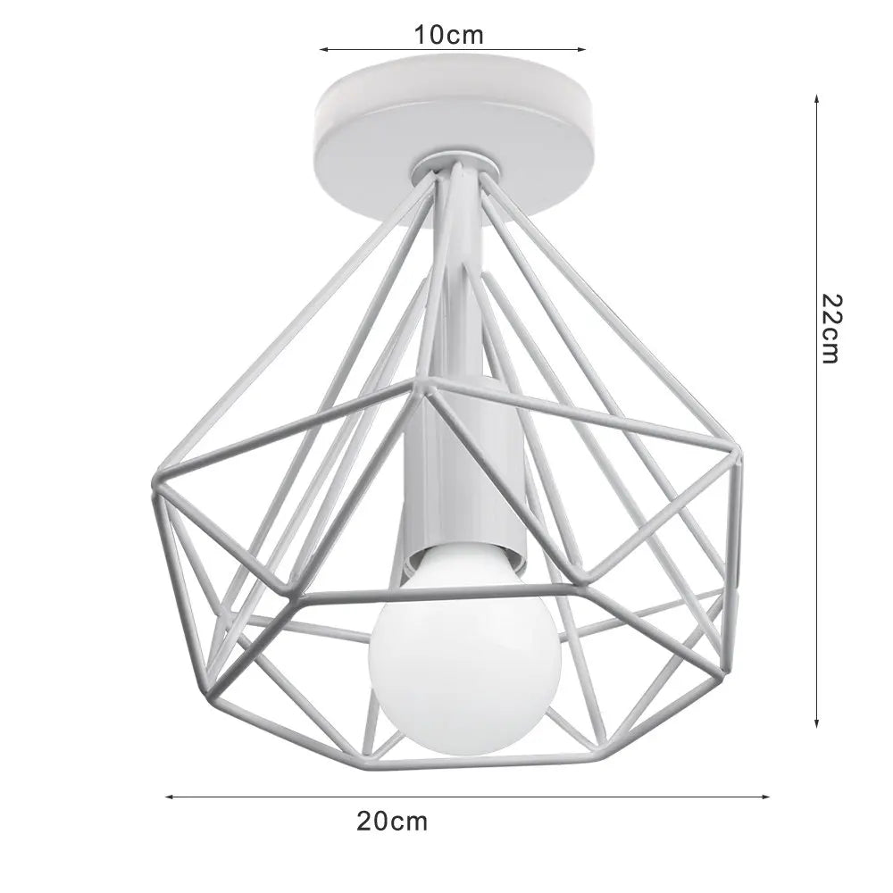 plafonniers led modernes industriels géométriques blanc gris éclairage quotidien