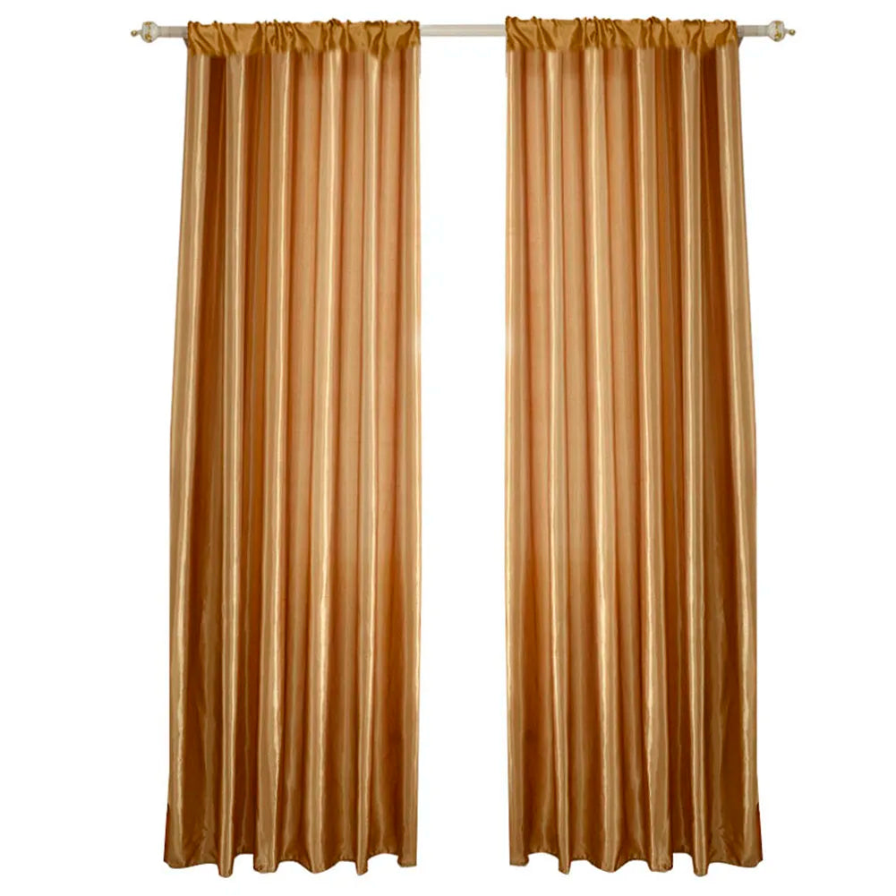 rideaux plissés blanc bleu rouge élégants semi transparent salon moderne polyester