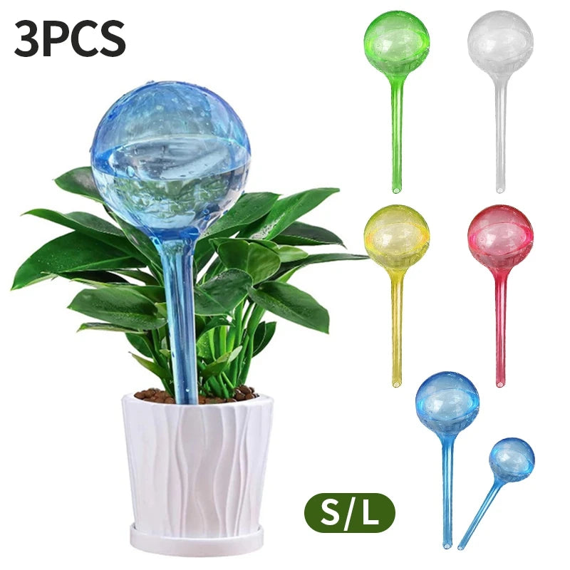 globe arrosage automatique plantes transparent bleu vert jaune rouge kit irrigation moderne simple pièces