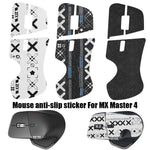 sticker antidérapant souris mx master caoutchouc adhésif protection graphique moderne noir blanc