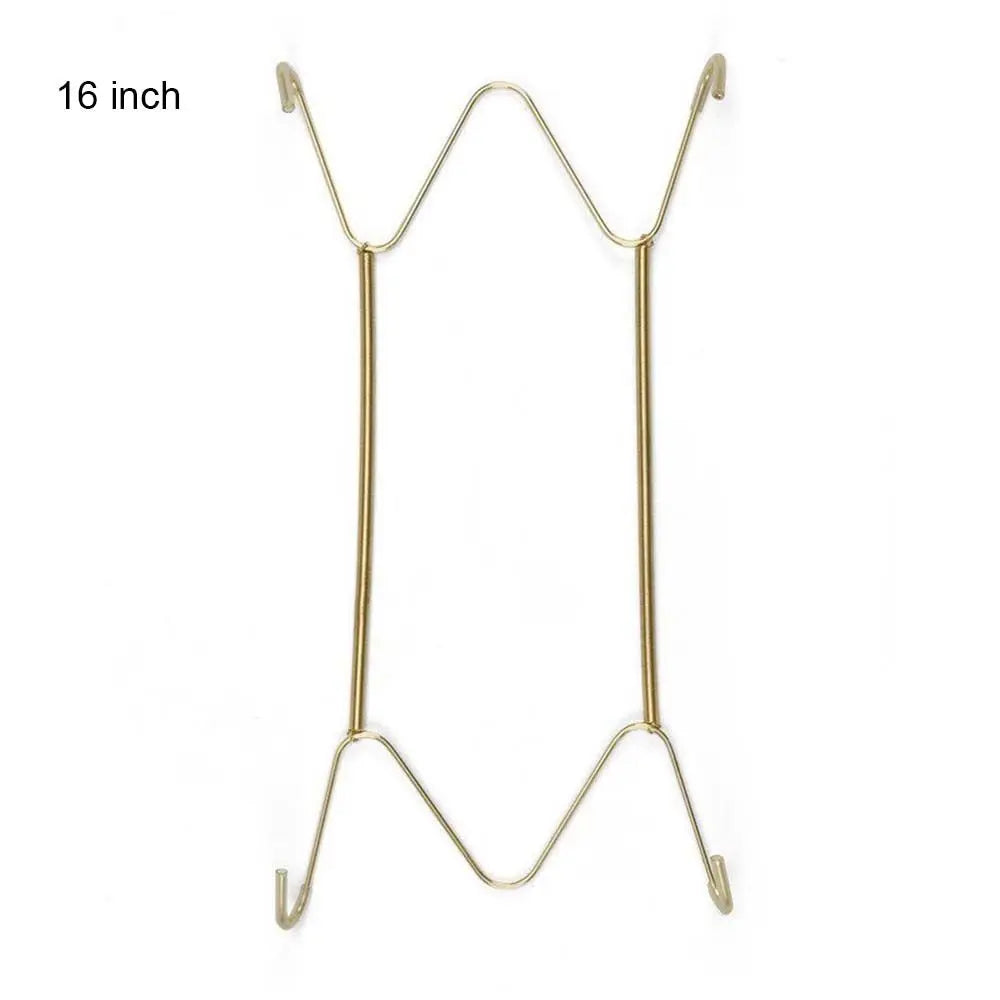 support mural doré moderne assiettes clips fixations variante 10 12 14 16 pouces