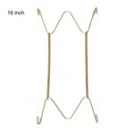support mural doré moderne assiettes clips fixations variante 10 12 14 16 pouces