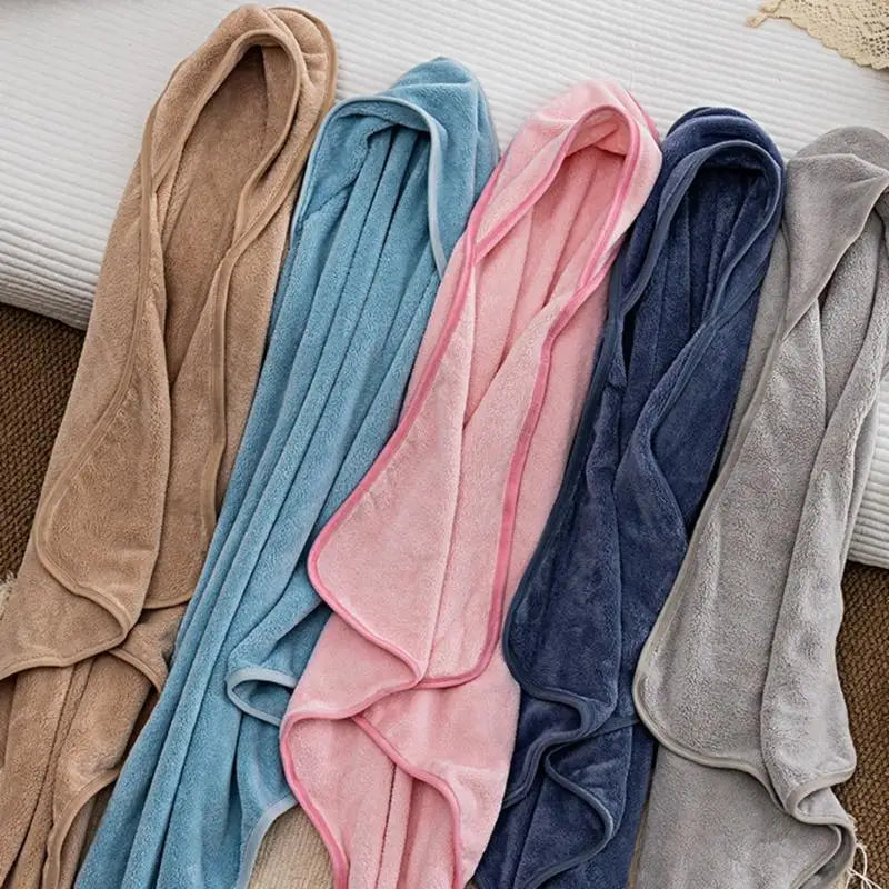 couverture bébé doublure fourrure serviette bain poncho enfant beige rose bleu marine moderne