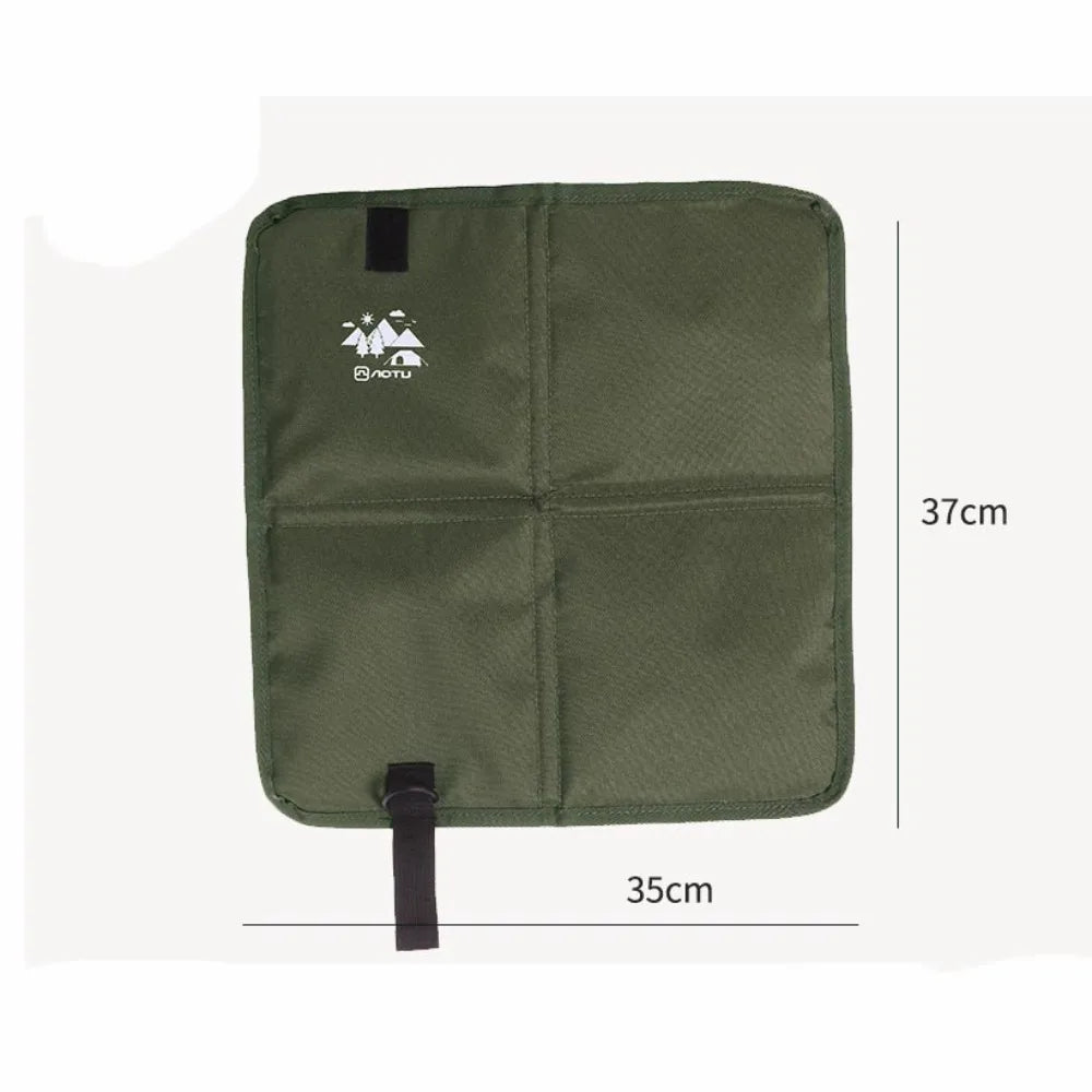pochette camping tissu imperméable motif imprimé élastique noir pratique robuste