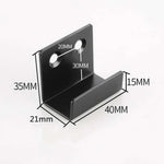 supports mur modernes eyelets argent blanc noir rose gold mat opaques