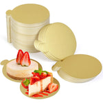 disques carton dorés outils pâtisserie socles desserts présentation écologiques résistants durable