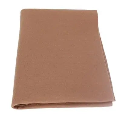 tissu polyester felt 1.2mm blanc marron noir orange simple opaque bricolage couture décoration