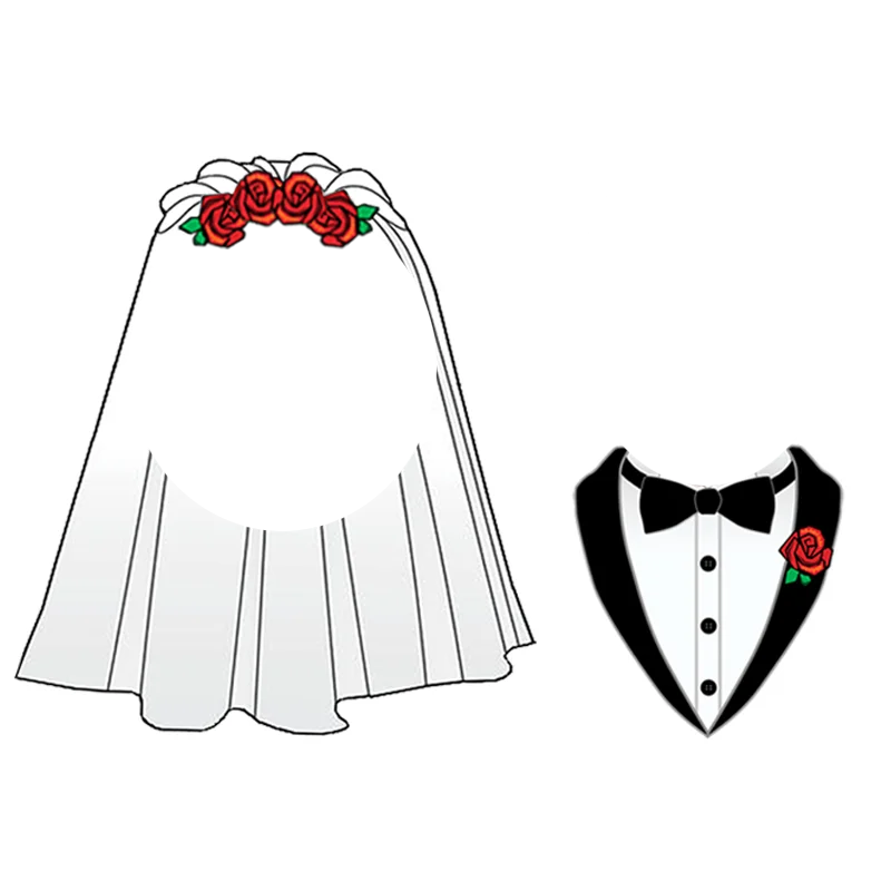 masques mariage masque mariée masque marié couronne roses blanche noire rouge classique