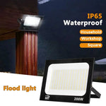 projecteur led extérieur ip66 10w 20w 30w 50w 100w 150w 200w noir moderne