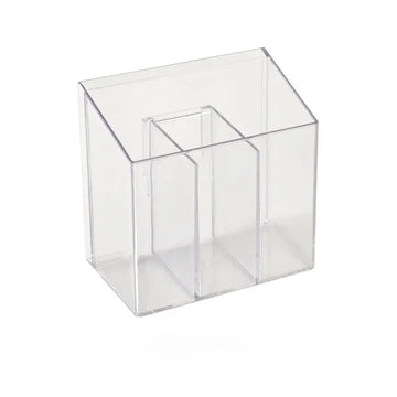 porte produits cosmétiques adhésifs moderne transparents boîte rangement rectangle chambre salle bain