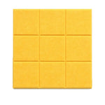 panneau rangement tissu uni orange gris bleu moderne clips autocollants 30cm 30cm