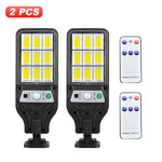 lampe solaire moderne noire led ip65 rechargeable télécommande inclusextérieur jardin porte garage