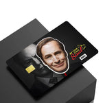 autocollants cartes bancaires credit multicolore dessin anime waterproof réutilisable festive decoration magnetic