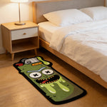 tapis dessin animé souriant chambre salon polyesters pile désossée couleurs vives cartoon