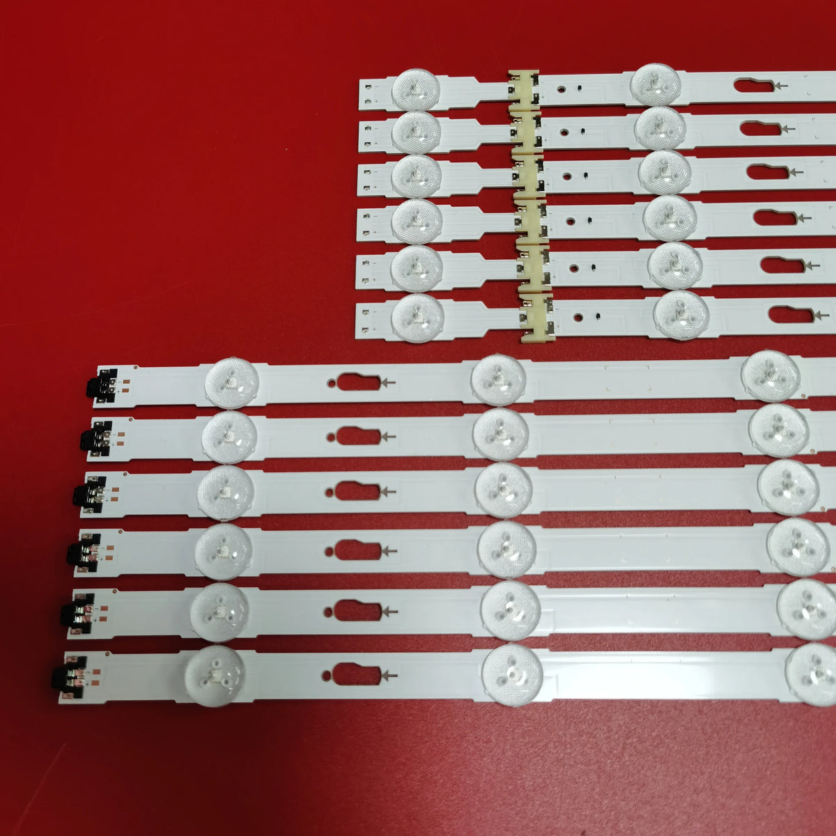 ruban led blanc moderne 12 pieces opaques certification v5du bande télévision