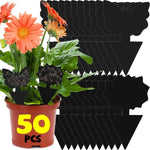 piège mouches feuille noire adhésive externe protection plantes minimalisteextérieur controle insectes 50pcs