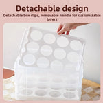boîtes cupcakes transparentes plastique multi niveaux rotatives poignée détachable modernes