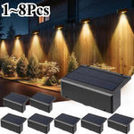 appliques murales solaires led ip65 moderne noires autoinstallation panneau solaire batterie