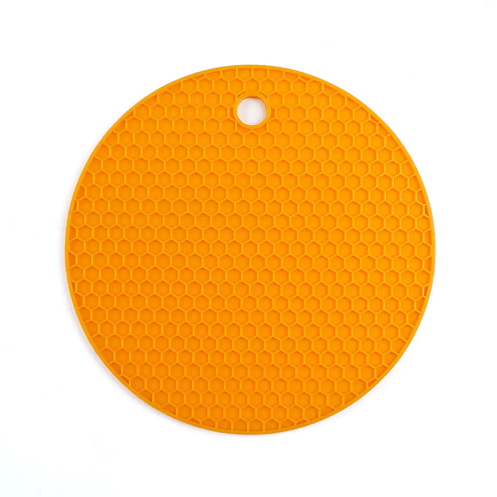 coussin protection silicone moderne orange vert bleu rose nid d'abeille antidérapant poignées