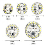 plaque led circulaire diodes blanc moderne ac 220v 240v 12w 15w