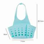 porte savon silicone perforé moderne vert rose bleu adhésif rangement évier multifonctionReusable