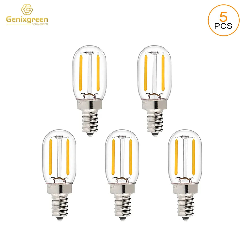 ampoule led e14 transparente filament doré 24v 360° moderne vintage 249 lumens 20000h