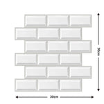 panneaux decoratifs murals adhesifs brique moderne impermeables anti moisissures soundproof thermique statique rouge brun