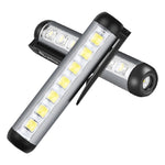 lampe poche rechargeable led ultra lumineuse pince aimant étanche camping
