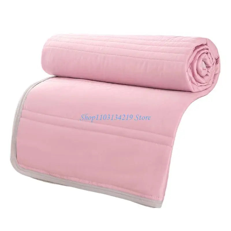 couverture polyestère moderne rose vert bleu motif géométrique opacité 200x230cm fixation