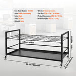 rack planches noir moderne 50 compartiments texture bois roulettes universelles mobilier