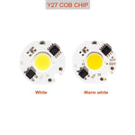 Chip LED COB 10W 12W 3W 5W 7W Blanc Blanc Chaud Facile Monter DIY