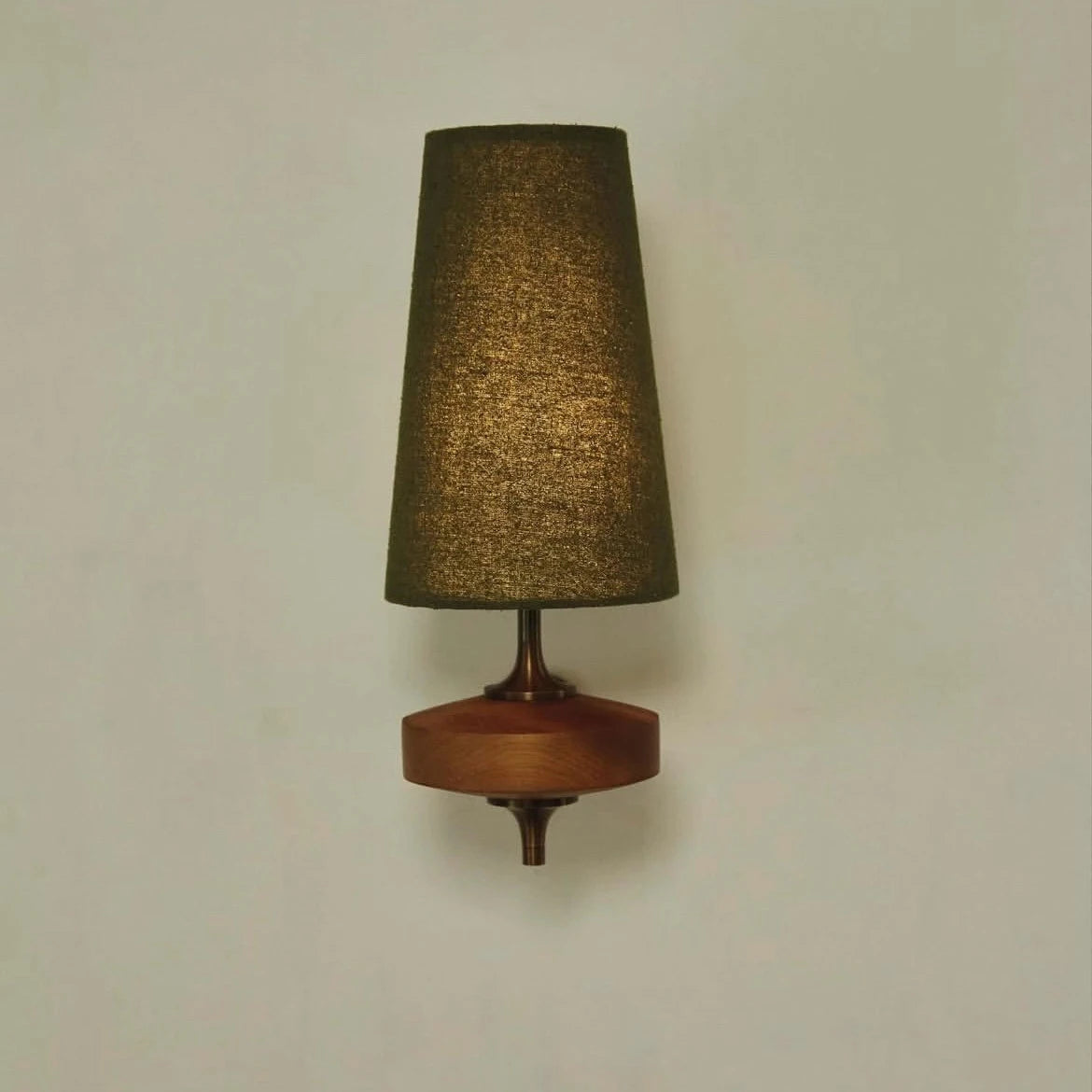 lampe murale moderne tissée marron fixée mur éclairage quotidien vintage opacité chambre salon entree