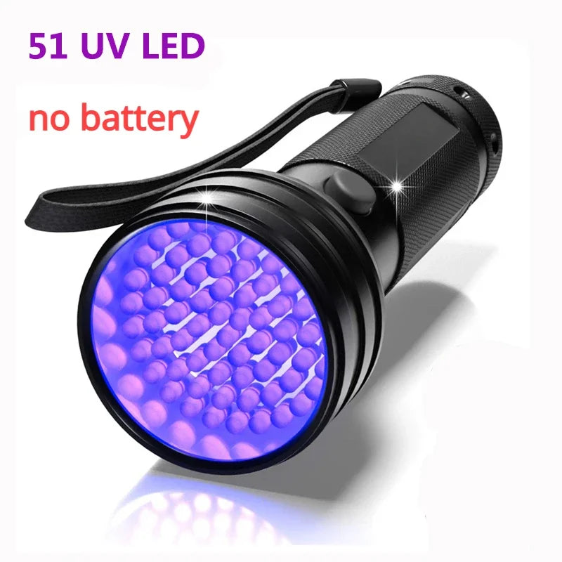 lampe torche uv noir texturée moderne cordelette détecteur urinaire animaux étancheurgence nail dryer 350