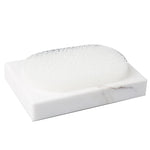 support savon moderne marbre blanc noir vert salle bain eco friendly