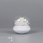 ensemble salle bain blanc moderne distributeur savon porte savon deux tasses dents deux brosses