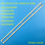 bande led 44 diodes blanc moderne téléviseur alu flux lumineux diodes led fixations