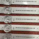 bandes led blanc bleu modernes certifiées ul rohs cem 60mm 70mm connecteurs protections